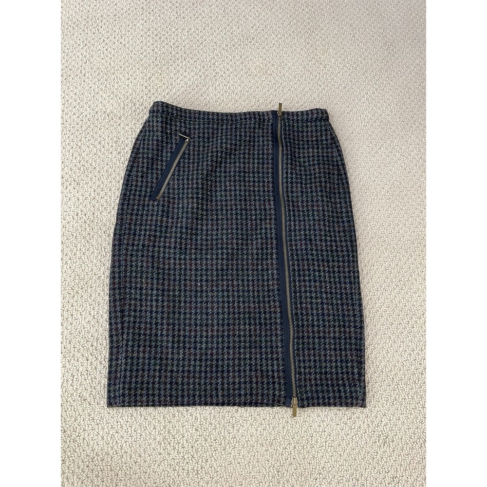 j‎ crew women 100% wool skirt size 6